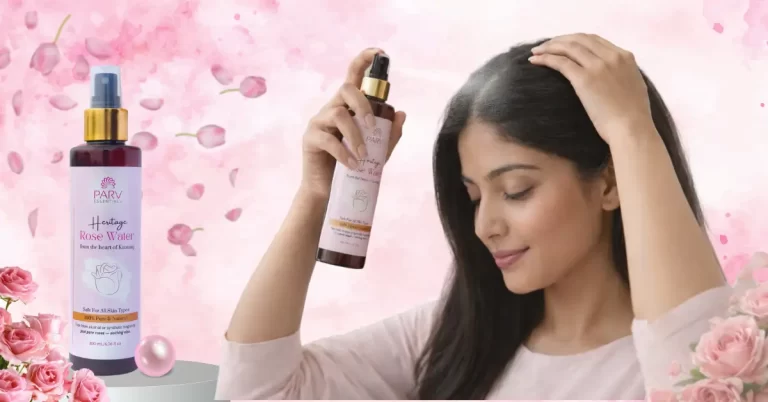 Rose Water is Beneficial for Hair Growth & Scalp