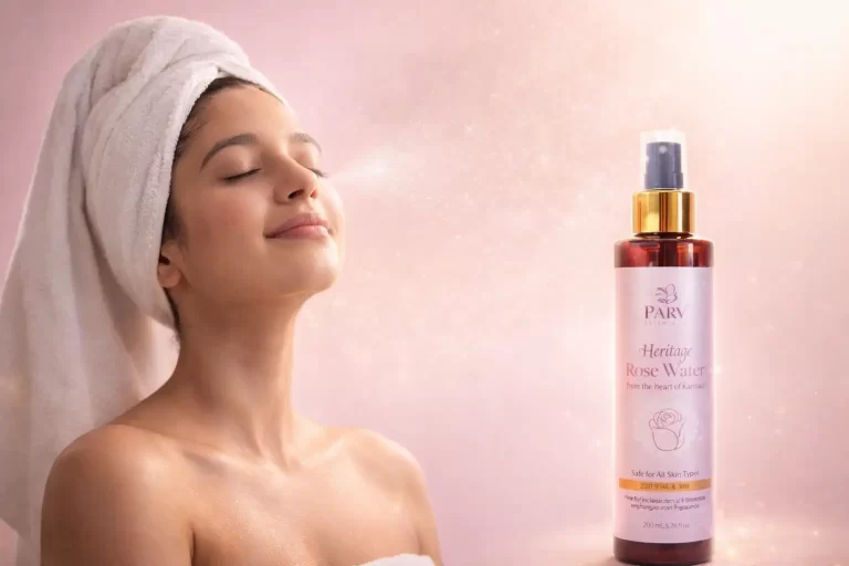 Rose Water As Makeup Setting Spray